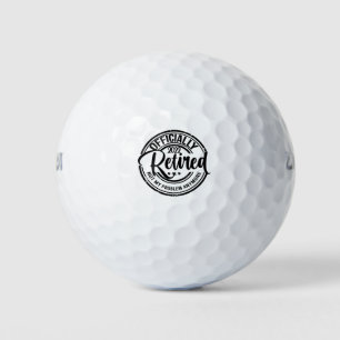 Offiziell im Ruhestand 2022 Nicht mehr mein Proble Golfball