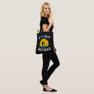 Offiziell im Ruhestand befindlicher Angel-Fischer Tasche