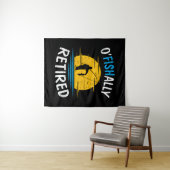 Offiziell im Ruhestand befindlicher Angel-Fischer Wandteppich (Beispiel (Horizontal))