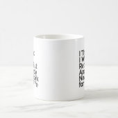 Offiziell im Ruhestand Lustiger Ehemann Ehefrau Kaffeetasse (Mittel)