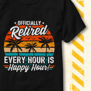 Offiziell im Ruhestand Lustiger Ruhestand Happy Ho T-Shirt