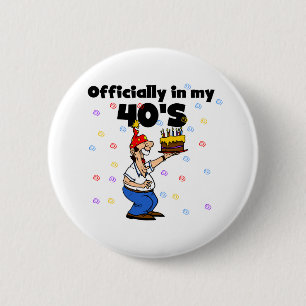Offiziell in meinem 40s button