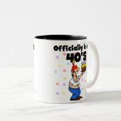 Offiziell in meinem 40s zweifarbige tasse (VorderseiteRechts)