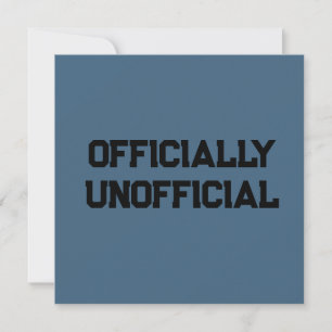 Offiziell Inoffiziell Save The Date