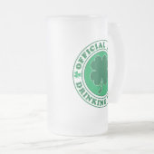 Offiziell-Iris-Drinkteam Mattglas Bierglas (VorderseiteRechts)