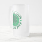Offiziell-Iris-Drinkteam Mattglas Bierglas (Vorderseite Links)