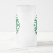 Offiziell-Iris-Drinkteam Mattglas Bierglas (Mittel)