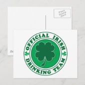 Offiziell-Iris-Drinkteam Postkarte (Vorne/Hinten)