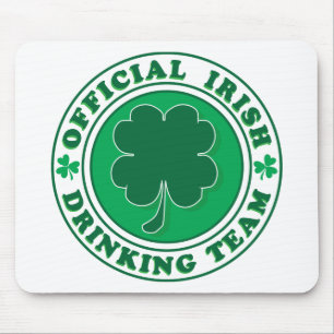 Offiziell-irisch-trinken Mousepad