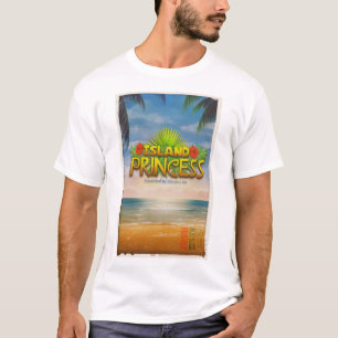 Offiziell Island Princess Erwägungsgrund T - Shir T-Shirt