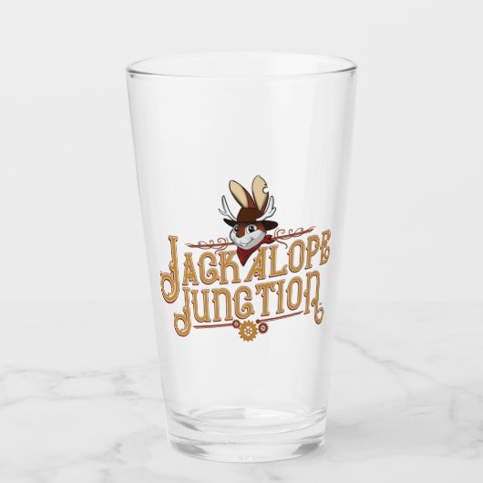 Offiziell Jackalope Junction Glas (Vorderseite)