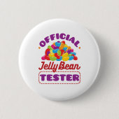 Offiziell Jelly Bean Tester Easter Candy Button (Vorderseite)