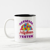 Offiziell Jelly Bean Tester Easter Candy Zweifarbige Tasse (Links)