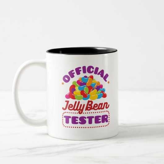 Offiziell Jelly Bean Tester Easter Candy Zweifarbige Tasse (Links)