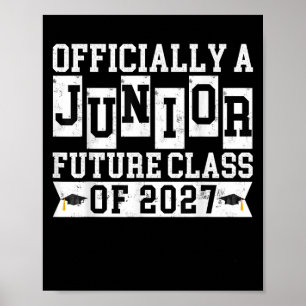 Offiziell Junior Future Cl of 2027 Senior Gradu Poster