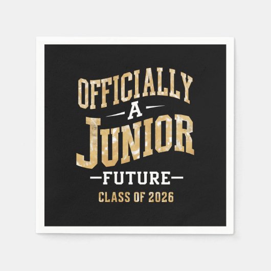 Offiziell Junior Future Class 2026 Serviette (Vorderseite)