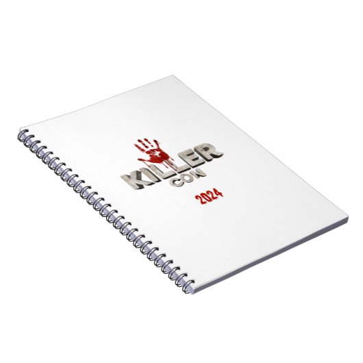 Offiziell Killer Con Notebook Notizblock (Rechte Seite)