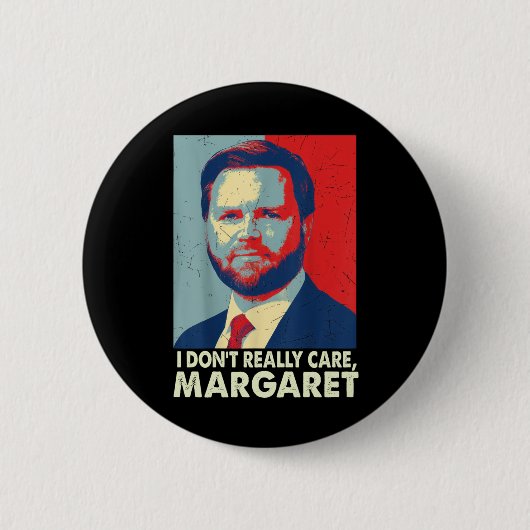 Offiziell kümmere ich mich nicht wirklich um Marga Button (Vorderseite)