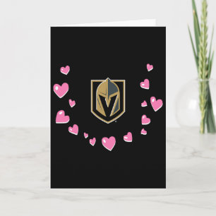 Offiziell lizenzierte Vegas Golden Knights Valenti Karte