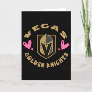 Offiziell lizenzierte Vegas Golden Knights Valenti Karte