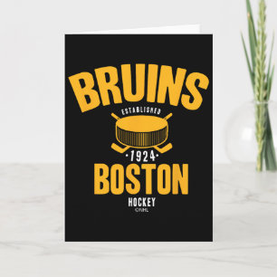 Offiziell lizenzierter Boston Bruins Hockeypuck Sc Karte