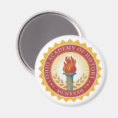 Offiziell Magnet (Vorderseite/Rückseite)