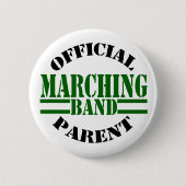 Offiziell Marching Band Parent Button (Vorderseite)