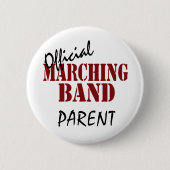 Offiziell Marching Band Parent Button (Vorderseite)