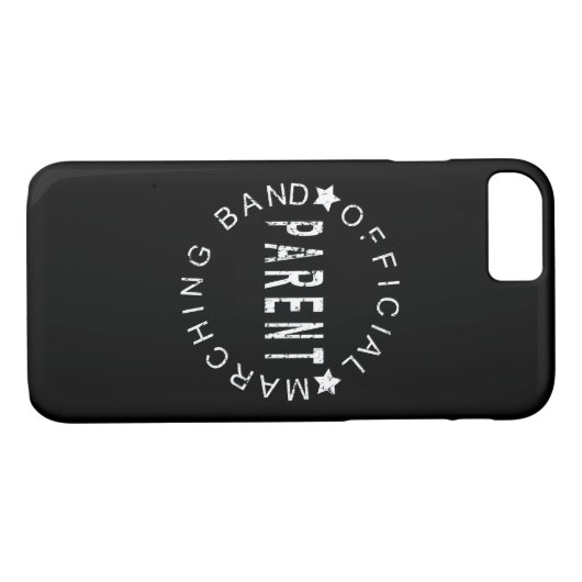 Offiziell Marching Band Parent Case-Mate iPhone Hülle (Rückseite (Horizontal))