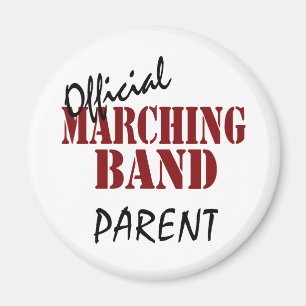 Offiziell Marching Band Parent Magnet