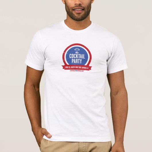 Offiziell Men Cocktail Party T - Shirt (Vorderseite)
