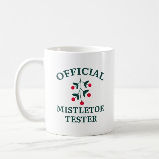 Offiziell Mistletoe Tester Kaffeetasse (Links)