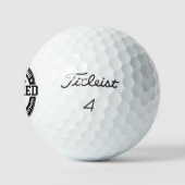 Offiziell müde im Jahr 2023 Golfball (Logo)