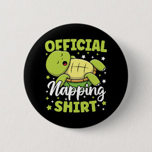 Offiziell Napping Shirt Niedlich Kawaii Schlafen Button