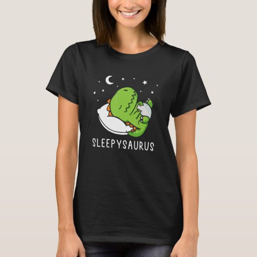 Offiziell Napping Shirt Sleepysaurus Lover Schlafe (Vorderseite)