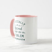 Offiziell nicht mehr in Rente gegangen Tasse (Vorderseite Links)