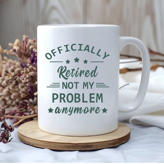 Offiziell nicht mehr in Rente gegangen Tasse