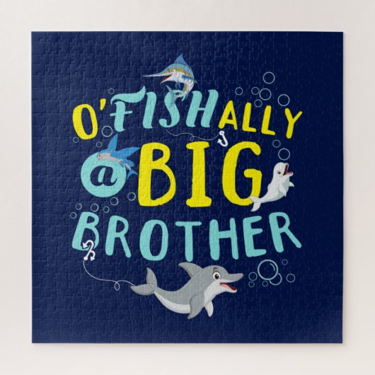Offiziell - O'Fishally ein großer Bruder-Pun Puzzle (Vertikal)