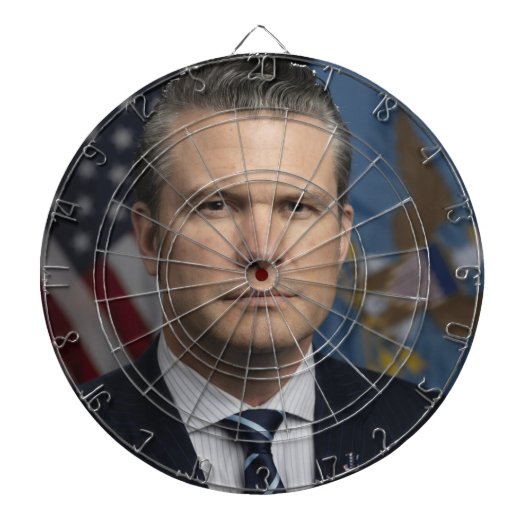 offiziell Pete hegseth Dartscheibe (vorne)