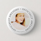 Offiziell Phantastisches, modernes, einfaches Gebu Button (Vorderseite)