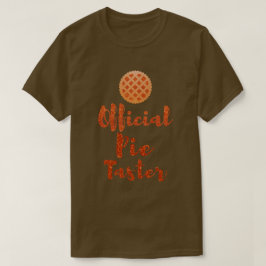 Offiziell Pie Taster Erntedank T-Shirt