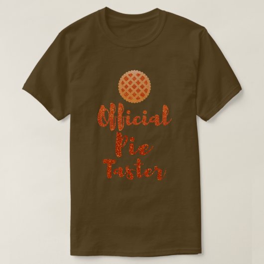 Offiziell Pie Taster Erntedank T-Shirt (Design vorne)