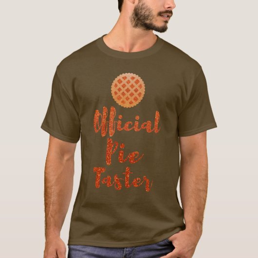Offiziell Pie Taster Erntedank T-Shirt (Vorderseite)