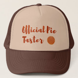 Offiziell Pie Taster Erntedank Truckerkappe