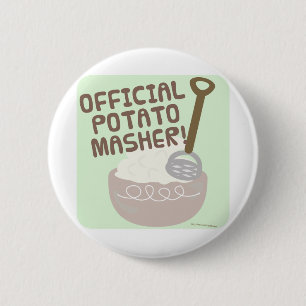 Offiziell Potato Masher Button