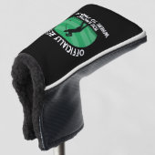 Offiziell remüde Golf Headcover (3/4 Vorderseite)