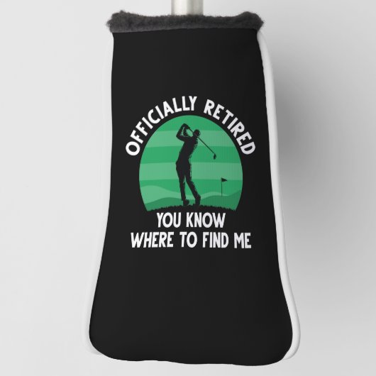 Offiziell remüde Golf Headcover (Rotieren 90)