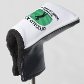 Offiziell remüde Golf Headcover (3/4 Vorderseite)