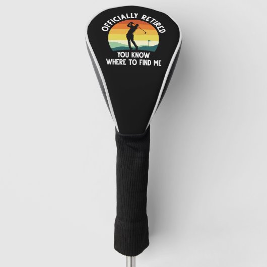 Offiziell remüde Golf Headcover (Vorderseite)