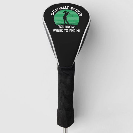 Offiziell remüde Golf Headcover (Vorderseite)
